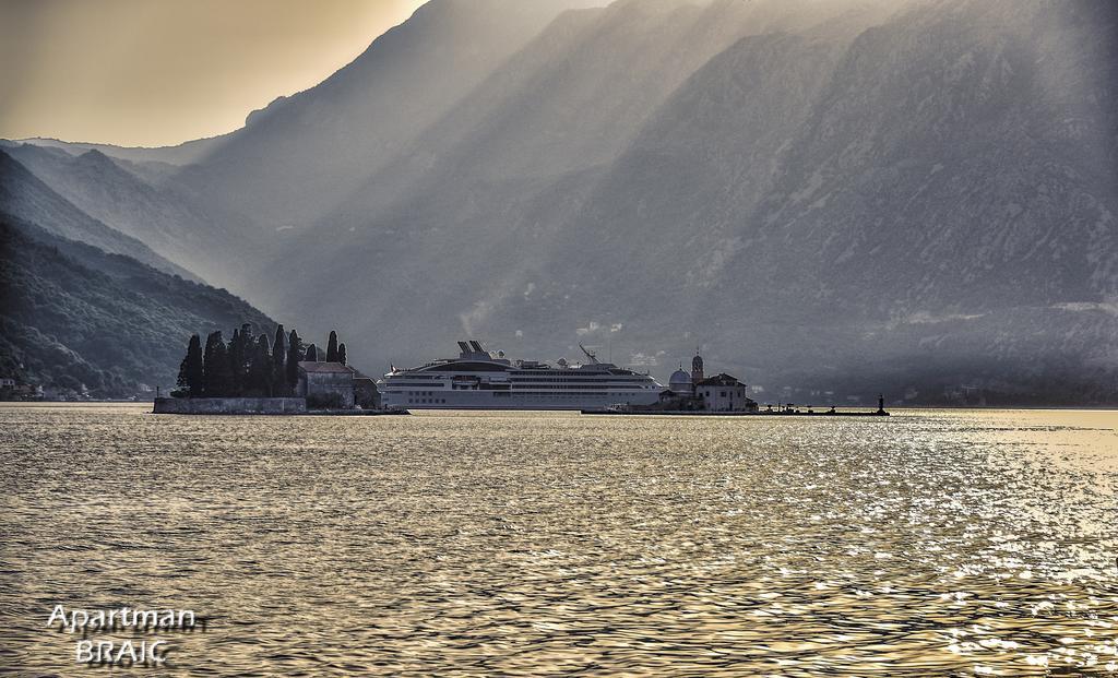 Apartment Waterline Perast Dış mekan fotoğraf